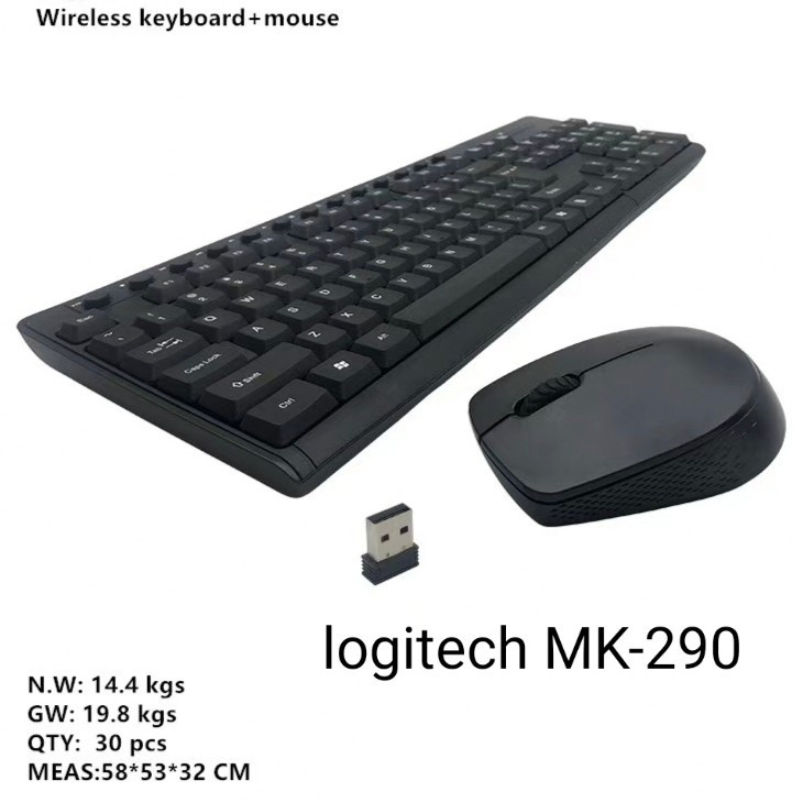 LOGITECH CLAVIER+SOURIS ORDINATEUR MK290