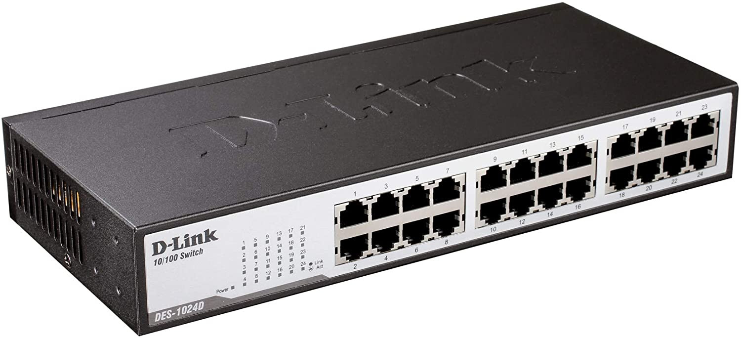 D LINK 24 PORT DES-1024D