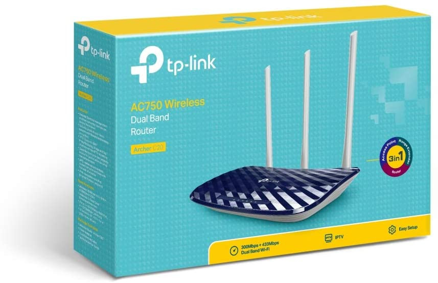TP-LINK AC750 WIRELESS DUAL BAND ARCHER C20