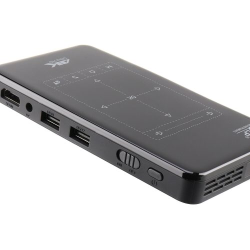 Alternative view of MINI VIDEO PROJECTEUR P09-II 4K ULTRA HD 16GB
