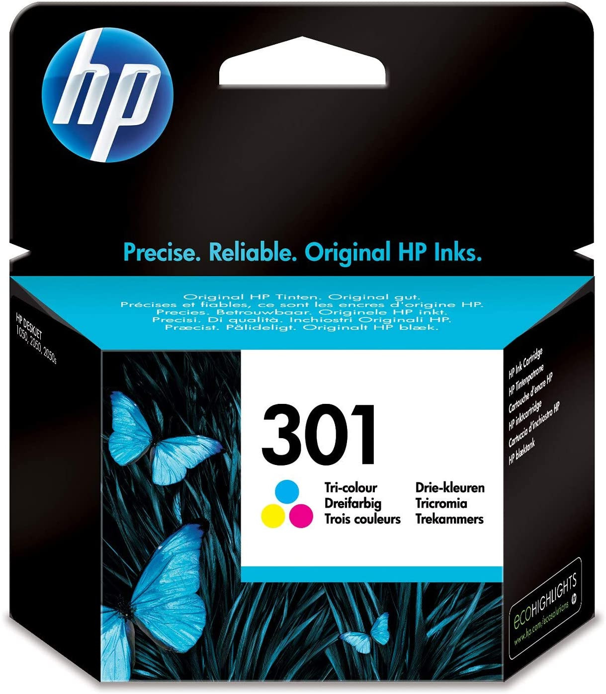HP CARTOUCHE SIMPLE 301 COULEUR