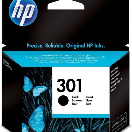 HP CARTOUCHE SIMPLE 301 NOIR