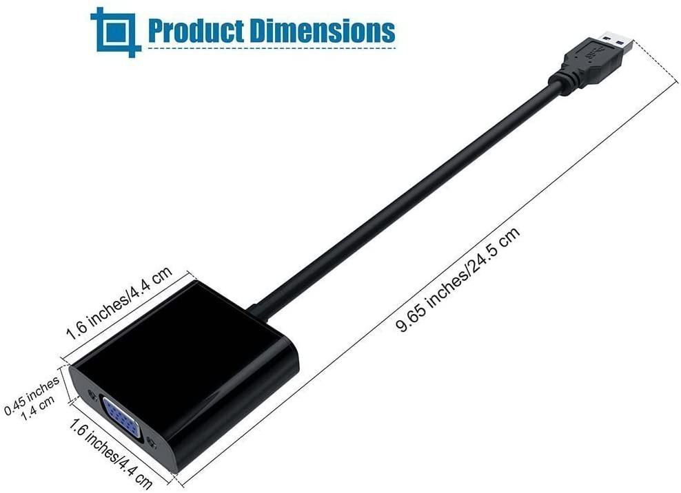 CONVERTISSEUR ADAPTATEUR USB 3.0 TO VGA – Image 4