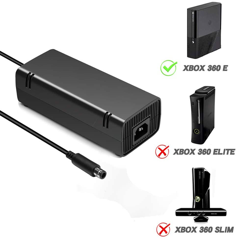 AC ADAPTER CHARGE X-BOX E / XBOX 360 E / E 12V9.6A / PARA X-360 E – Image 2