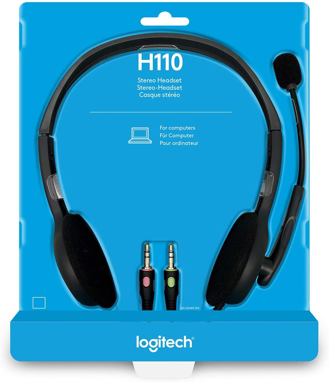 Casque stéréo Logitech H110 – Image 4