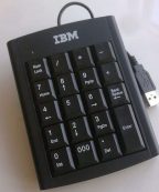 CLAVIER IBM PAVE NUMERIQUE K-012