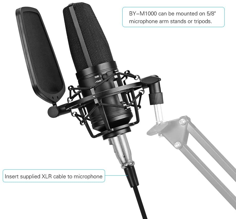 BOYA MICROPHONE BY-M1000 – Image 7