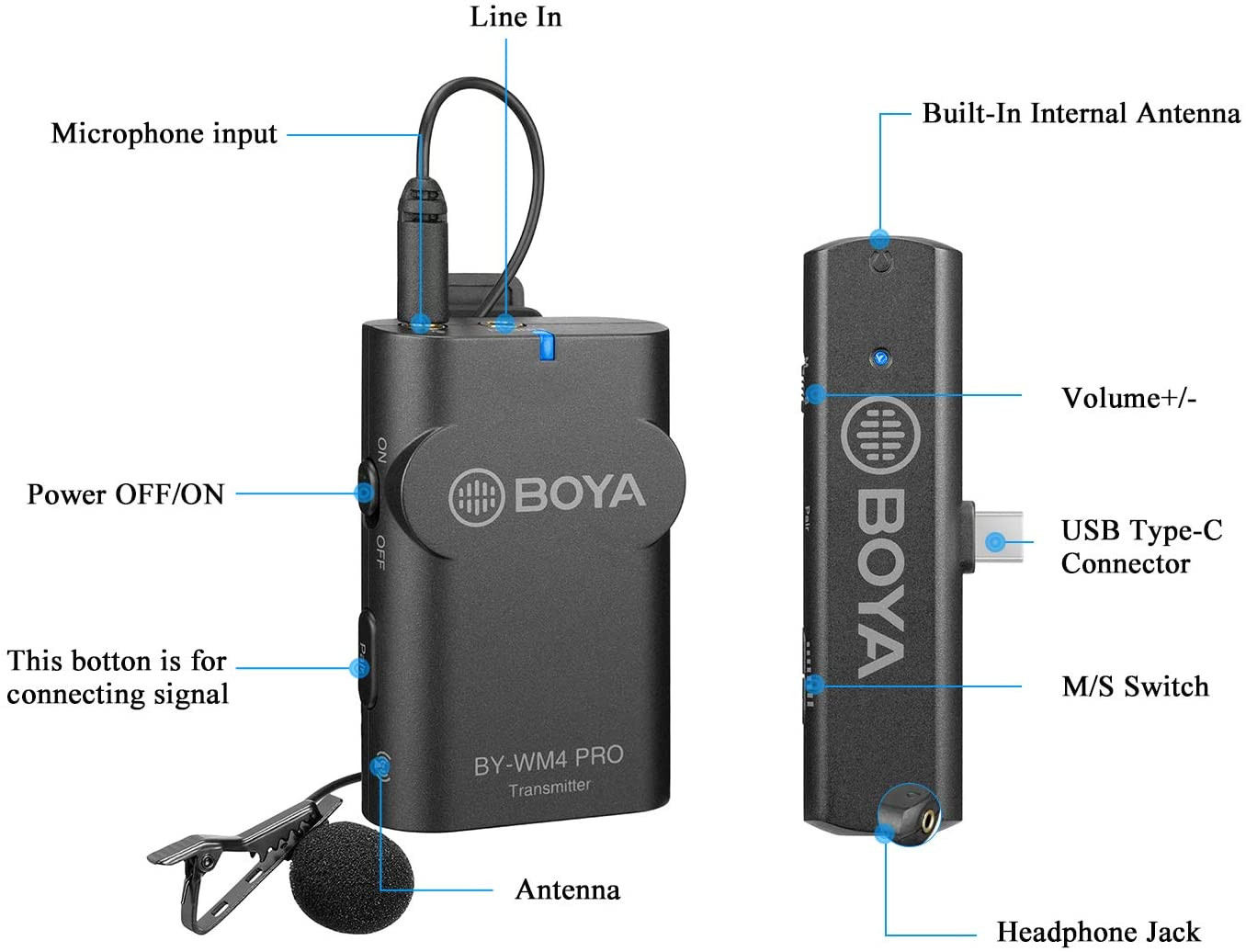 BOYA MICROPHONE BY-WM4 PRO-K6 – Image 7