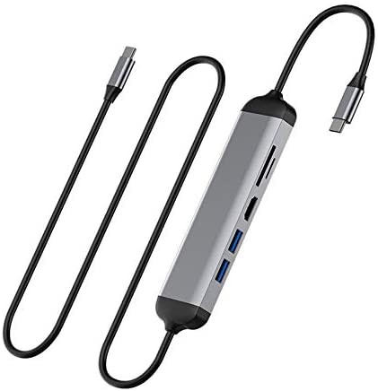 Alternative view of WIWU ALPHA 5 IN 1 USB-C HUB A521H