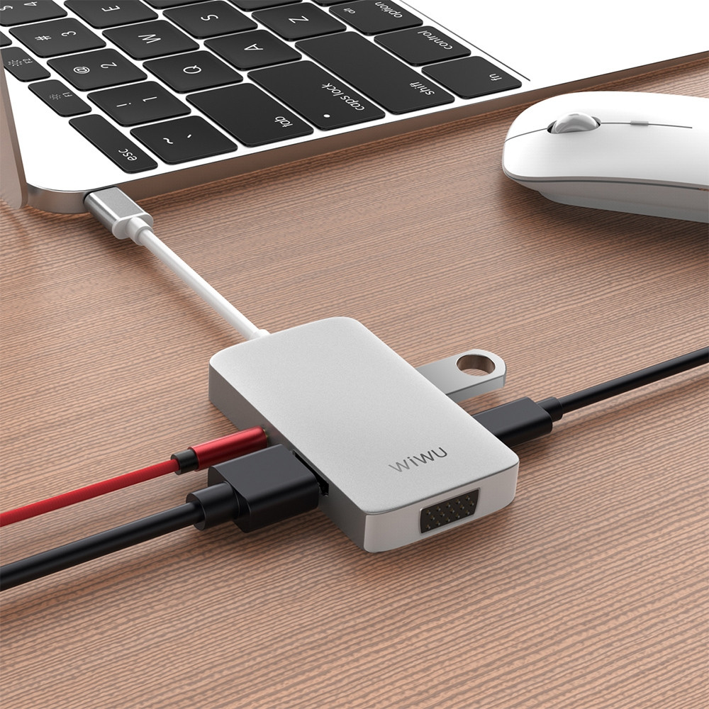 WIWU ALPHA 5 IN 1 USB-C HUB A513HVP – Image 7