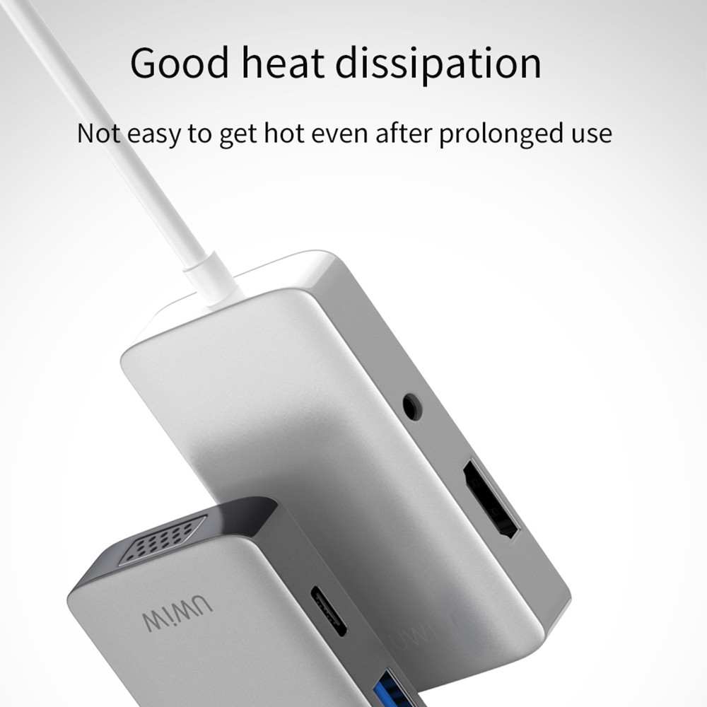 WIWU ALPHA 5 IN 1 USB-C HUB A513HVP – Image 4