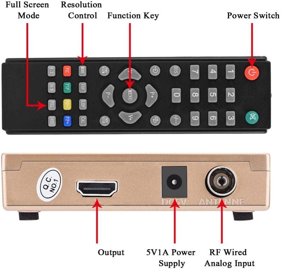 CONVERTISSEUR RF TO HDMI / RF TO AV / BOX TV HDMI /BOX HDMI / FSC8010 – Image 6