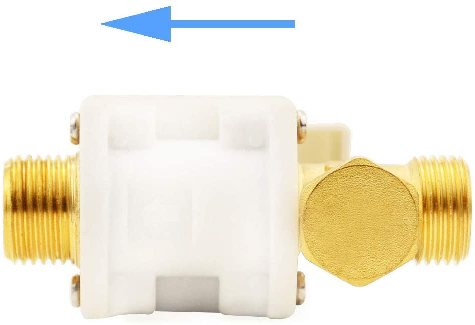 L'électrovanne électrique en plastique de l'eau de Beduan 12V normalement fermée 1/2" – Image 4