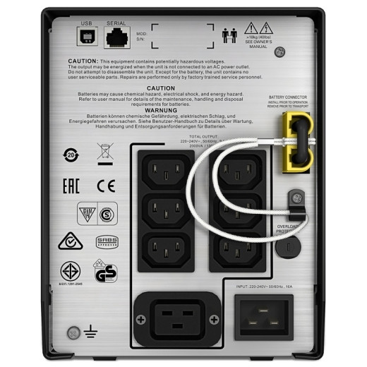APC onduleur 2000va/ smart-ups C SMC2000I – Image 3