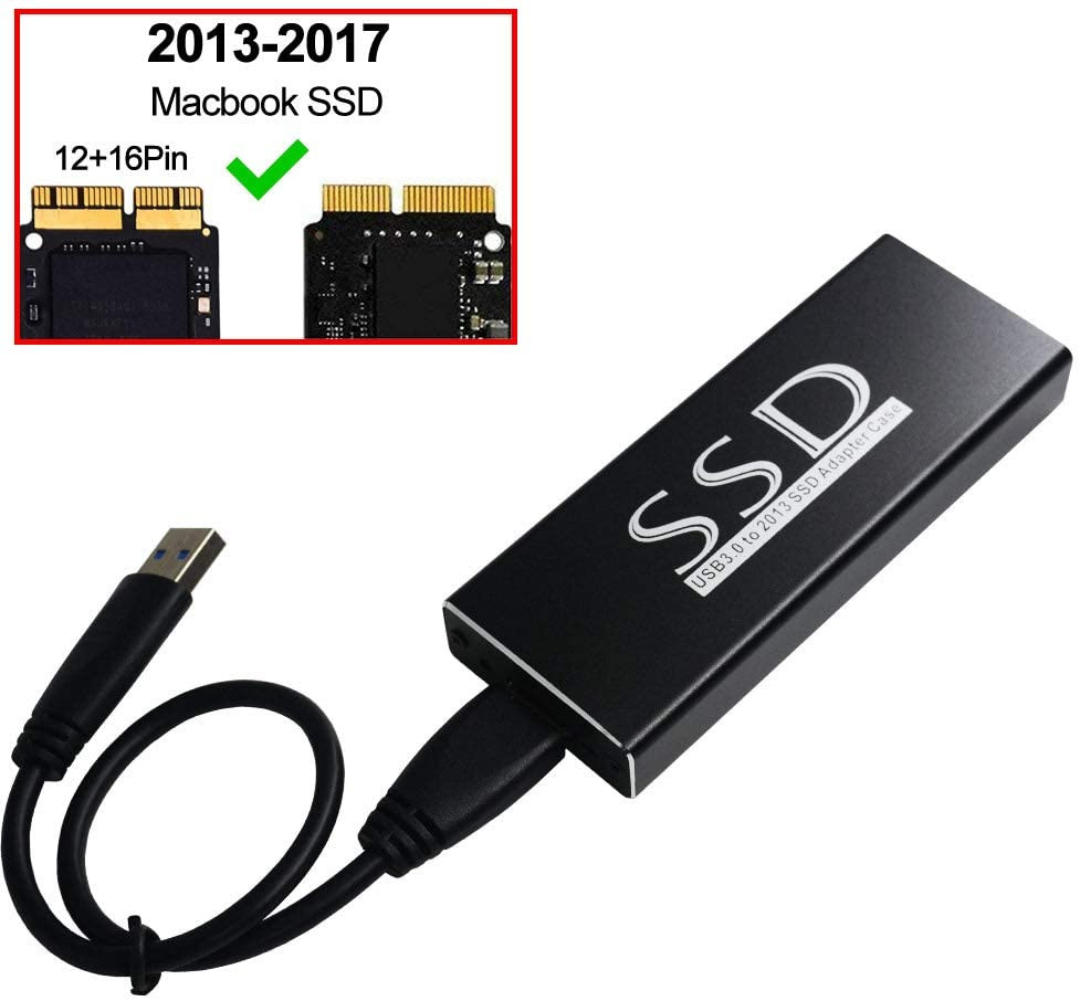 SSD USB 3.0 TO MAC SSD ENCLOSURE FOR 2013...2016 AIR PRO