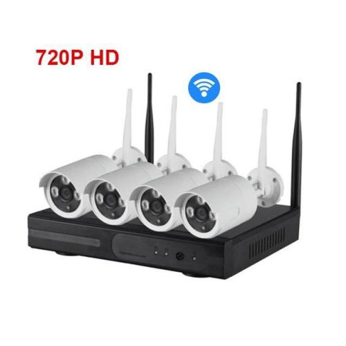 Alternative view of NVR 4CH KIT CAMERA SURVEILLANCE 4CH / 4 CHANNEL / SANS FIL 5G KIT