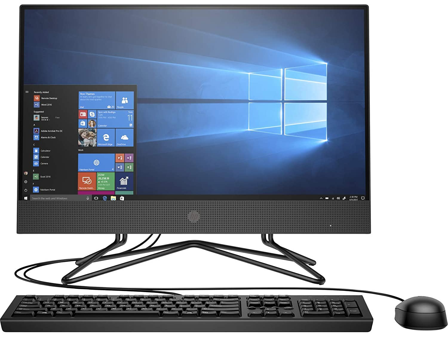 HP ALL IN ONE AIO 200 G4 22 INTEL CORE I5 10TH 4GB/1TB 22" – Image 3