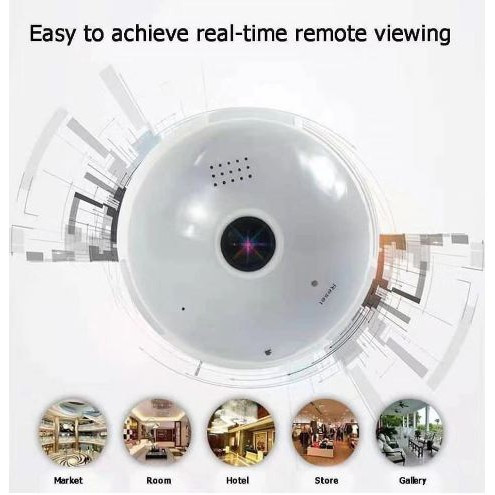 PANORAMA CAMERA OEIL AVEC WIFI B2-L-V2/ LAMP CAMERA /V-303L – Image 3