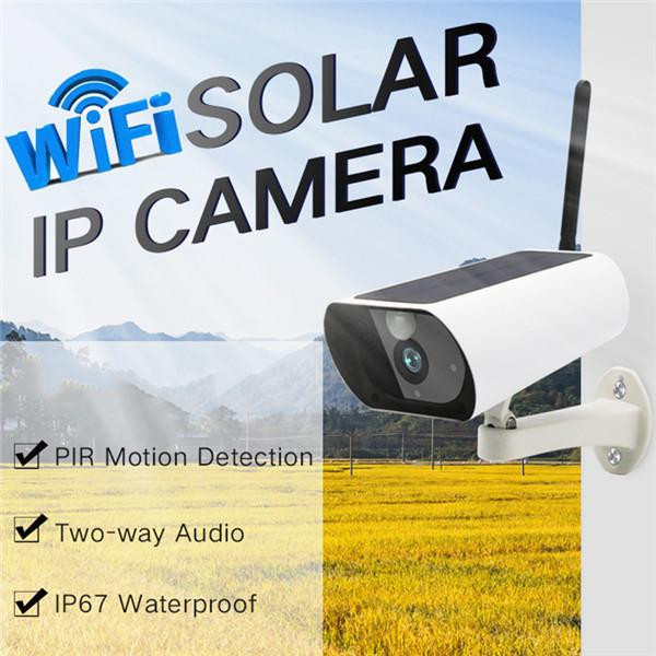 WIFI LOW POWER SOLAR WIFI BULLET CAMERA – Image 2