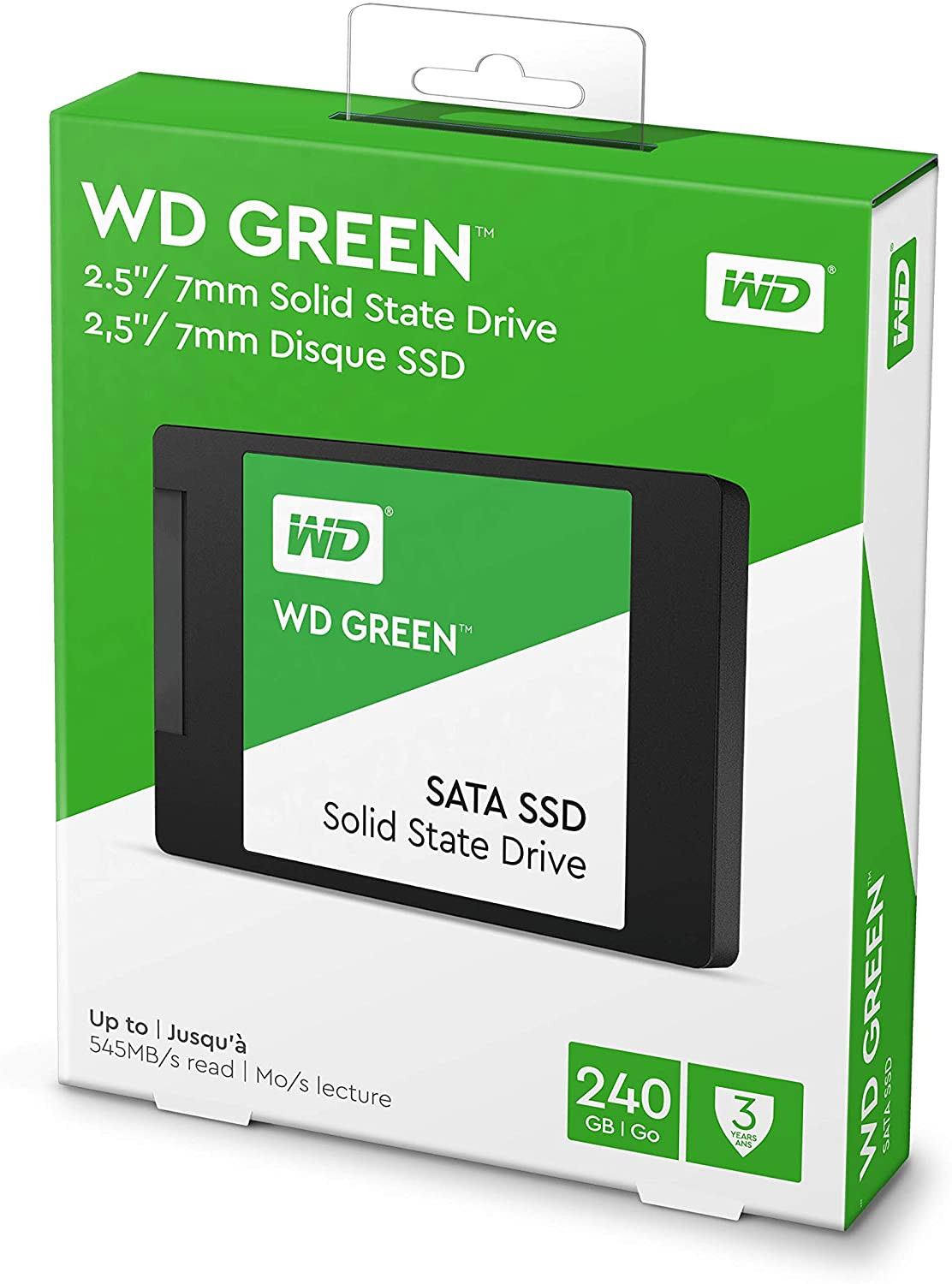 WD BLUE DISQUE DUR SSD 240GB INTERNE / WD GREEN – Image 2