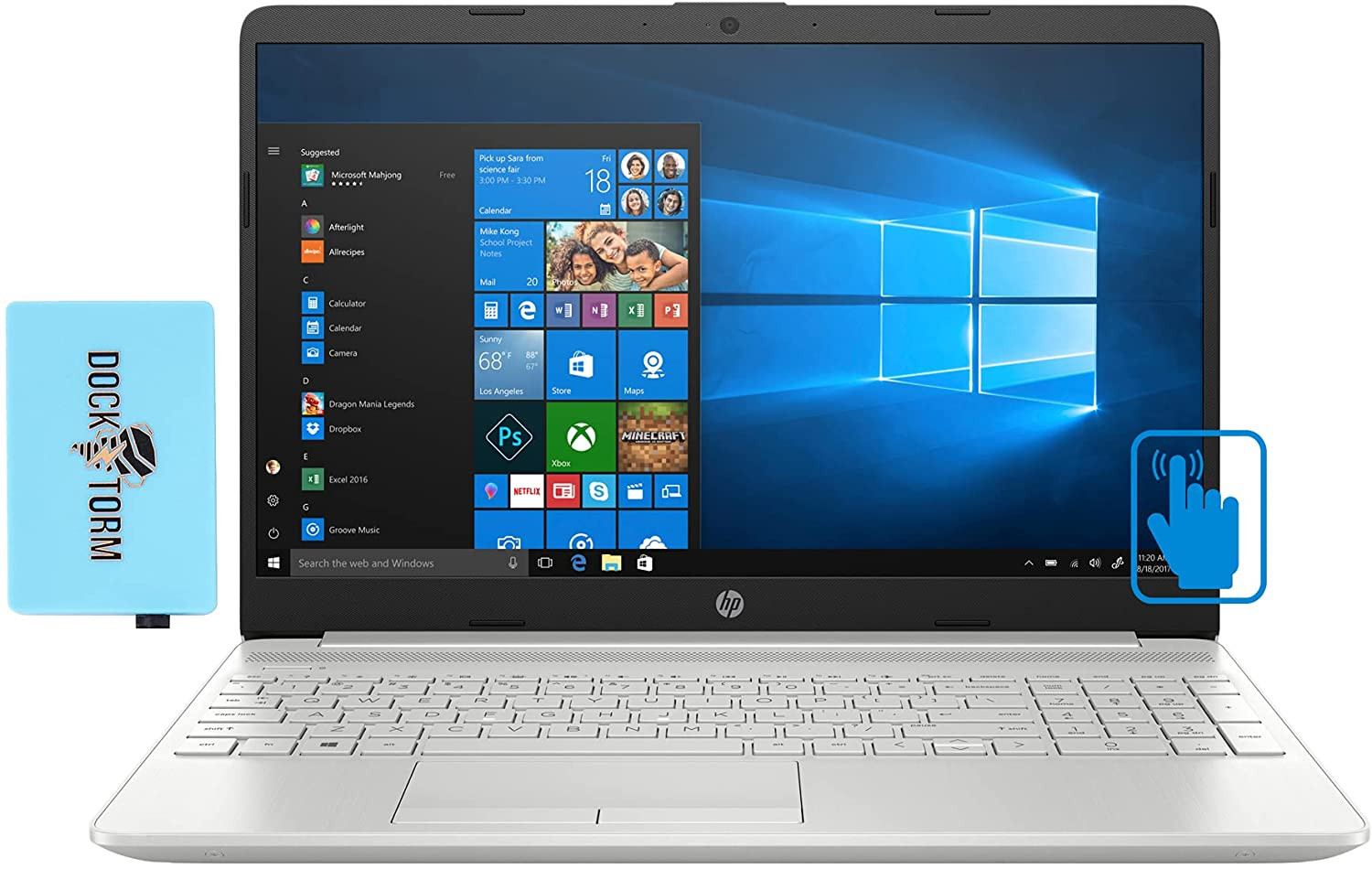 HP 15T-DW300 INTEL CORE I7 11TH 16GB/256GB SSD 15.6" TOUCH WIN11