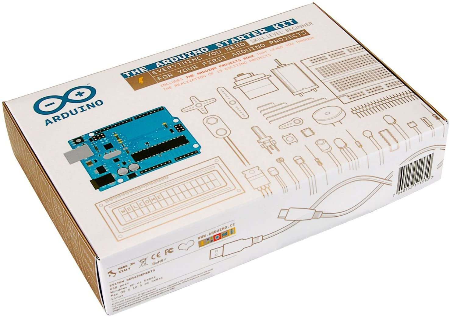 Arduino The Official Starter Kit Deluxe Bundle with Make Platform 3rd Edition Book – Image 8