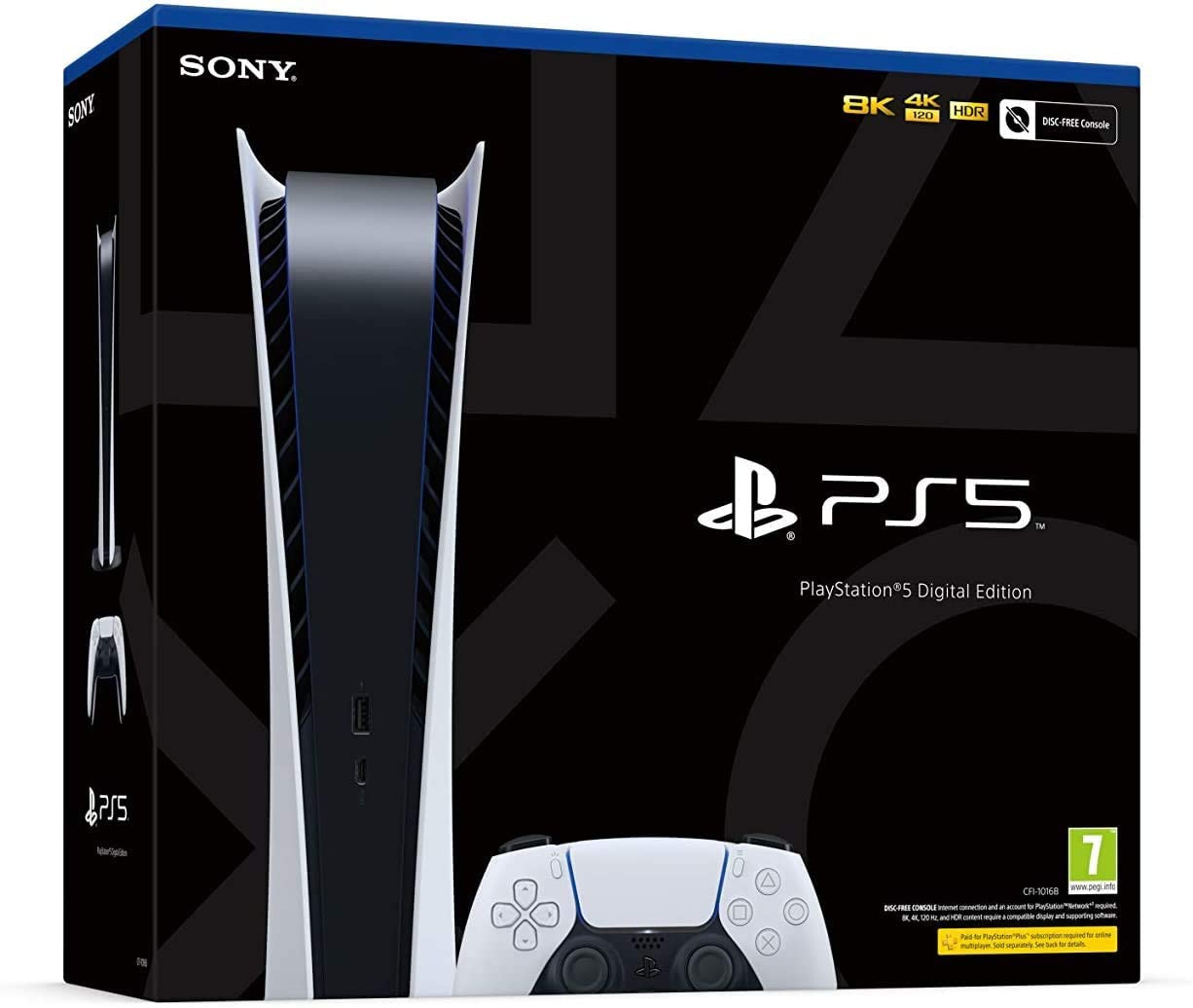 SONY PLAYSTATION 5/PS5 MACHINE DIGITAL EDITION – Image 5