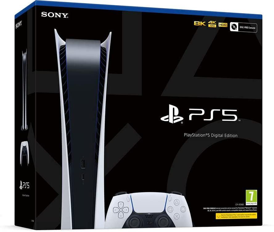 SONY PLAYSTATION 5/PS5 MACHINE DIGITAL EDITION – Image 7