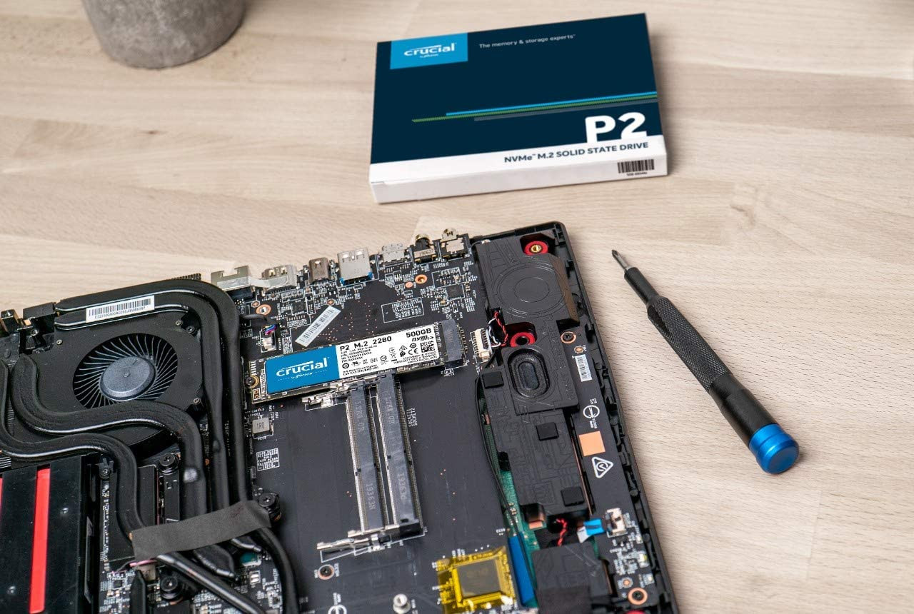 CRUCIAL SSD M2 500GB P2 NVME M.2 SOLID STATE DRIVE – Image 4
