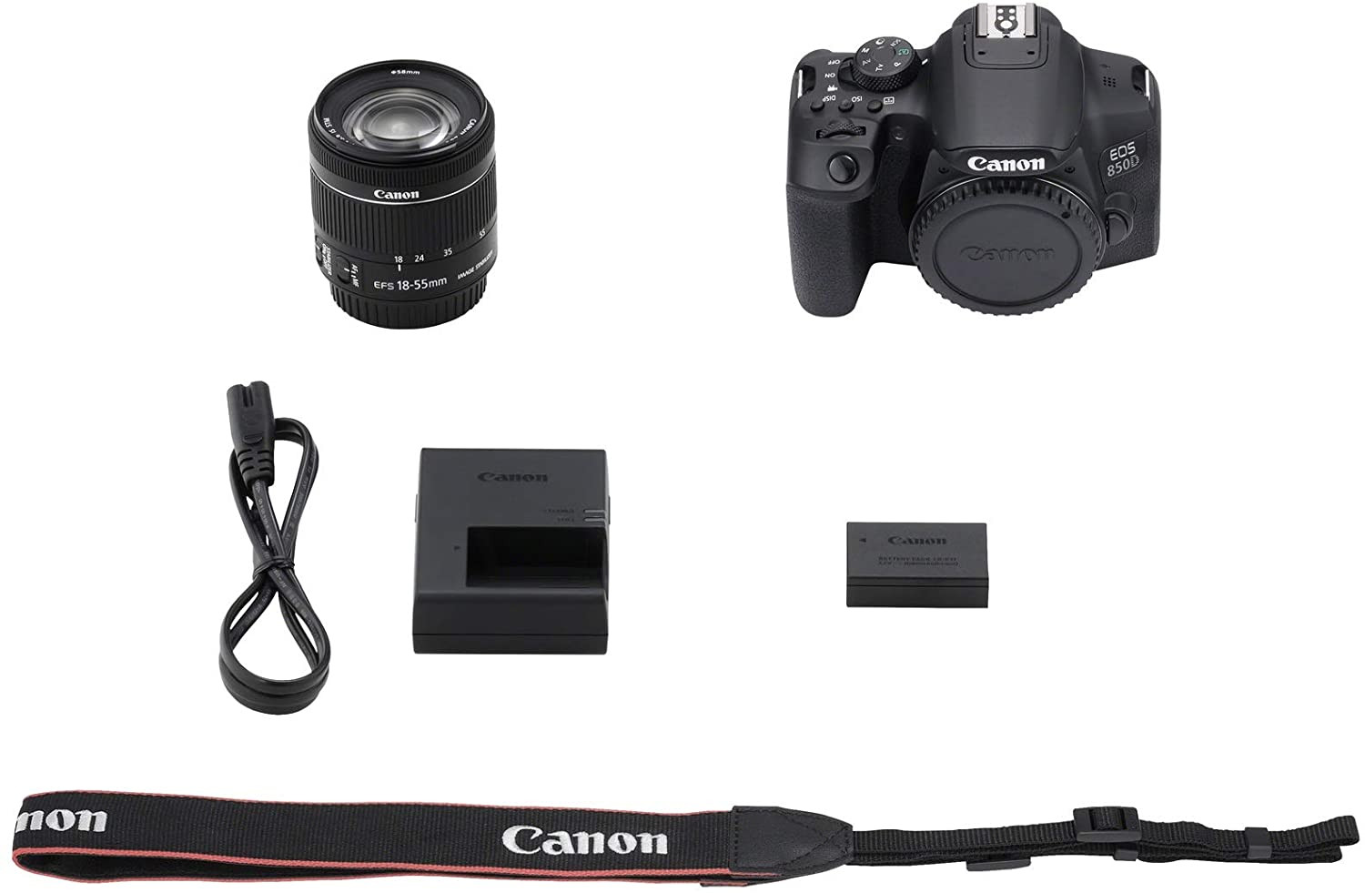 Canon EOS 850D Noir + 18-55 IS STM Noir – Image 3