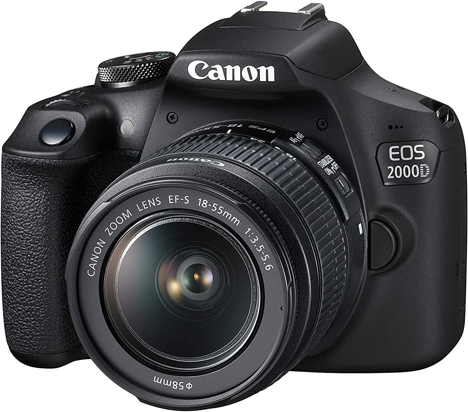 Canon EOS 2000D + EF-S 18-55mm f/3.5-5.6 III Kit d'appareil-photo