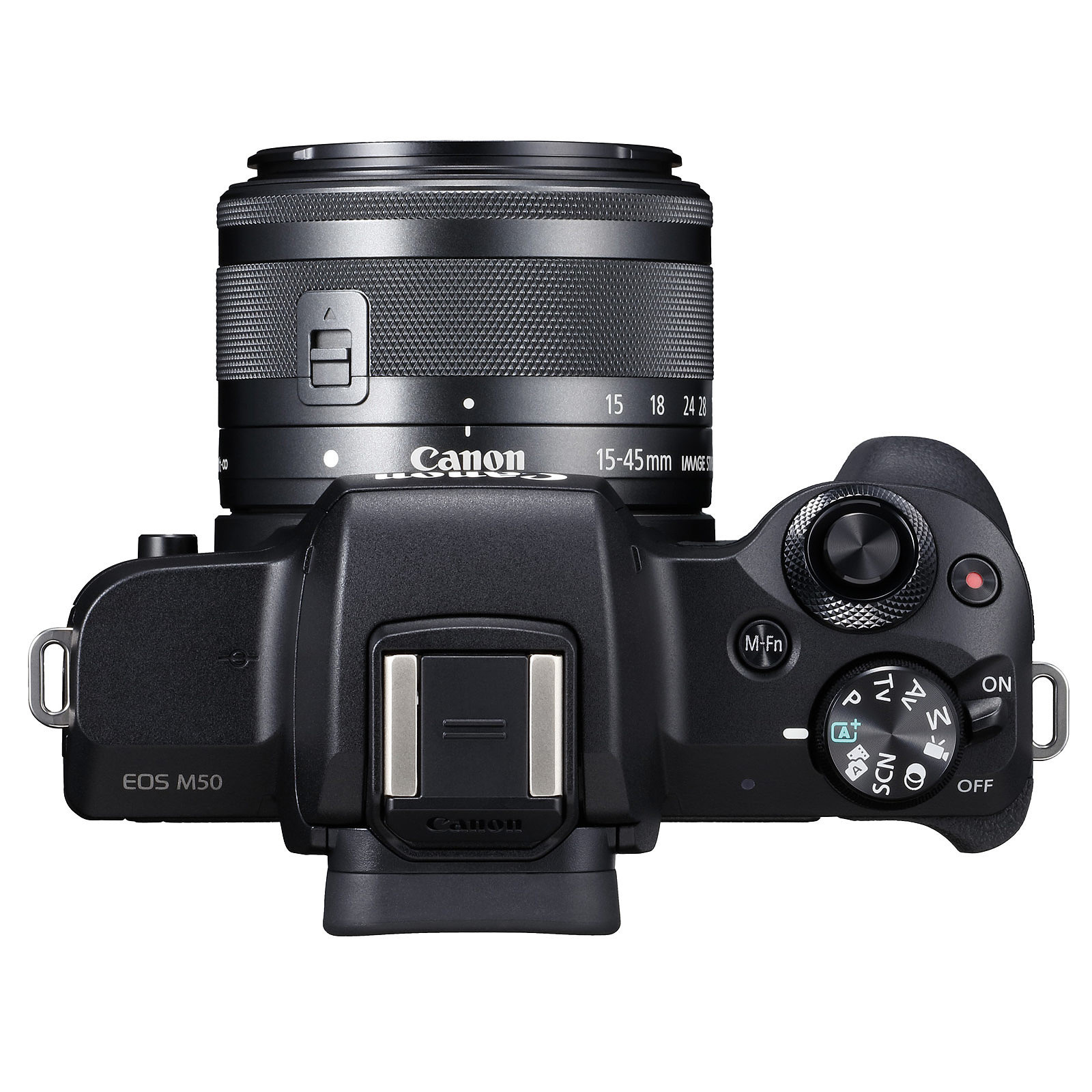 Canon EOS M50 Noir + EF-M 15-45 mm IS STM Noir + SB130 + SanDisk SD 16 Go – Image 3