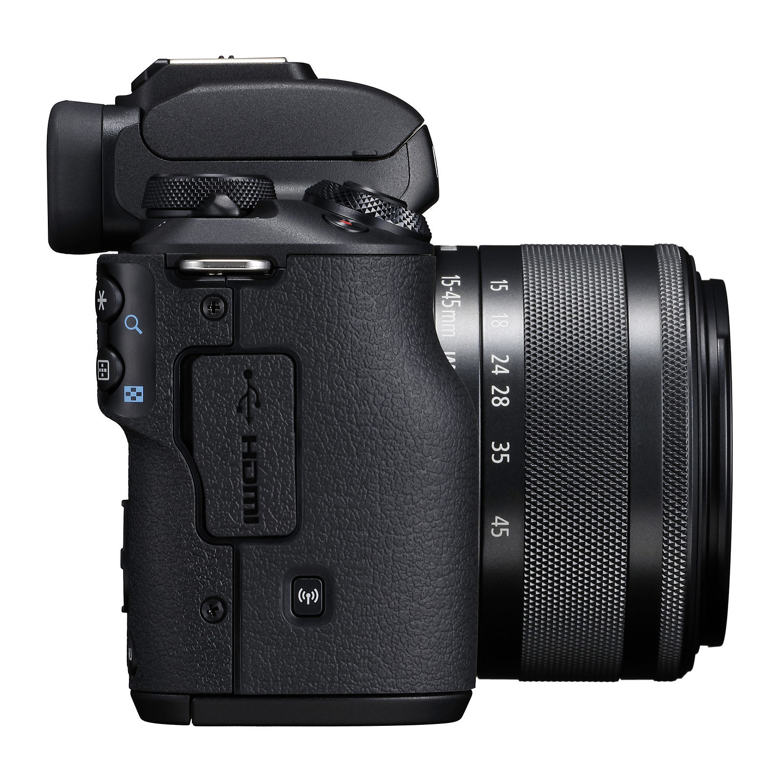 Canon EOS M50 Noir + EF-M 15-45 mm IS STM Noir + SB130 + SanDisk SD 16 Go – Image 4