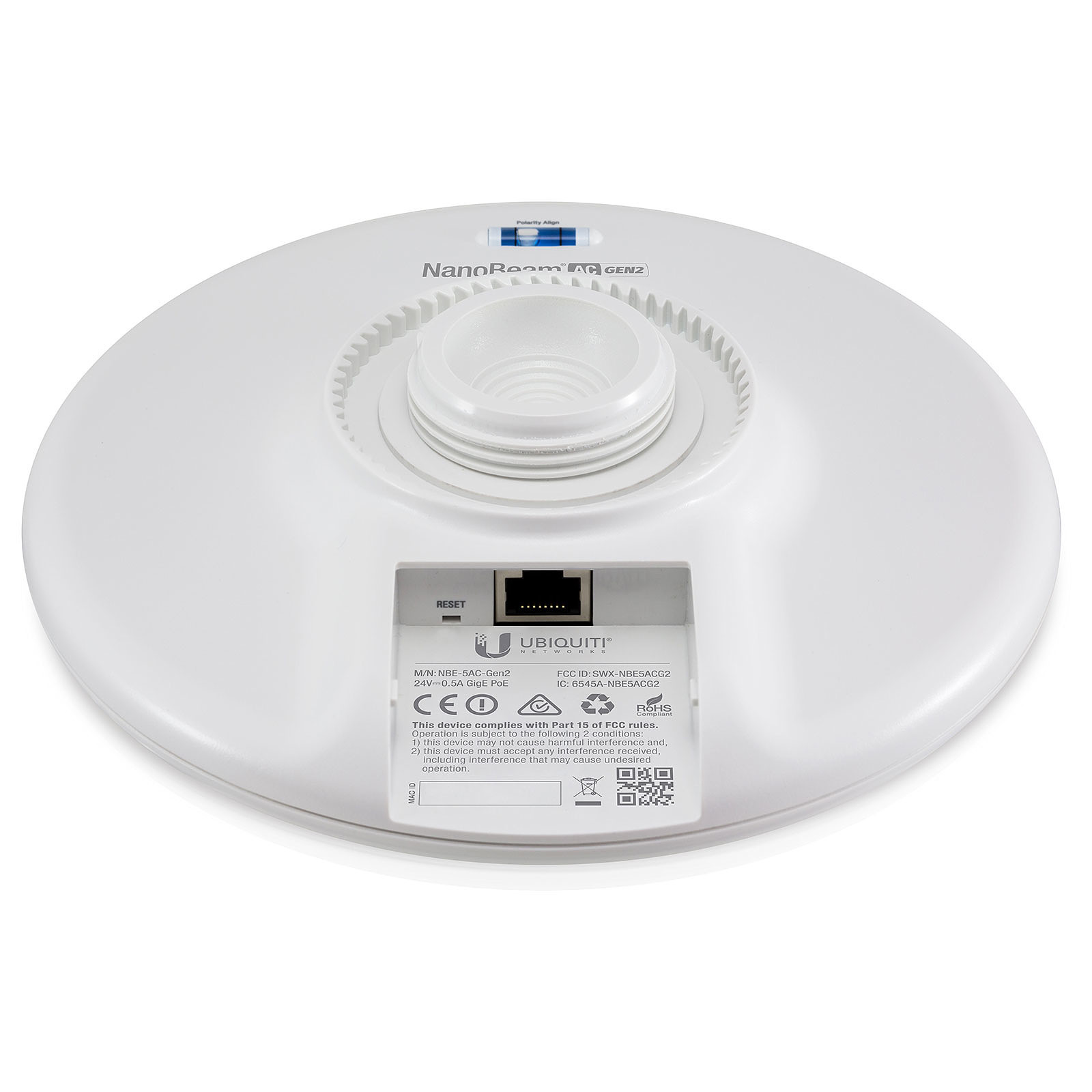 UBIQUITI NANOBEAM AIRMAX AC NBE-5AC-GEN2 ACCESS POINT WIFI – Image 4