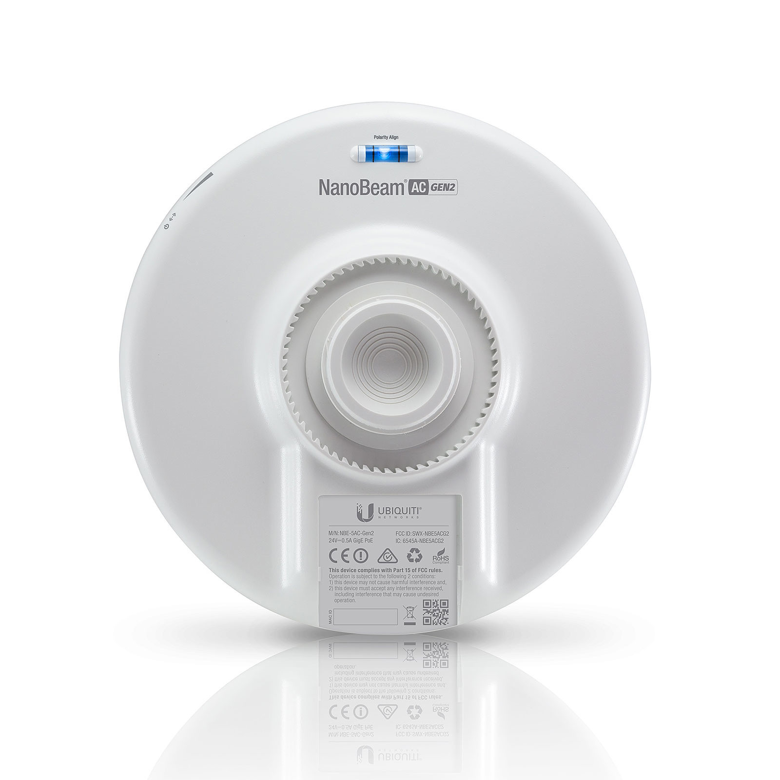 UBIQUITI NANOBEAM AIRMAX AC NBE-5AC-GEN2 ACCESS POINT WIFI – Image 2