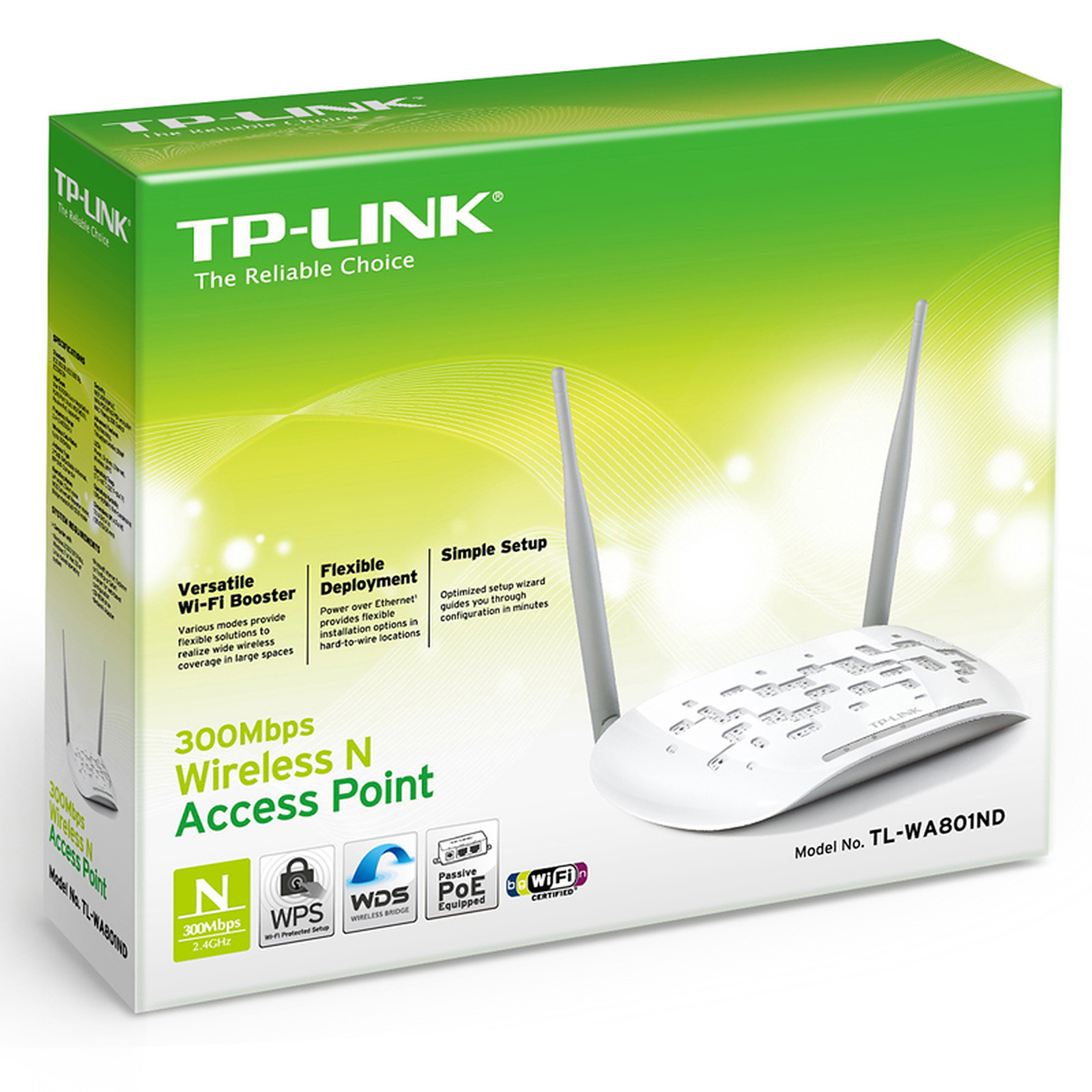 TP-LINK TL-WA801ND - Point d'accès Wi-Fi