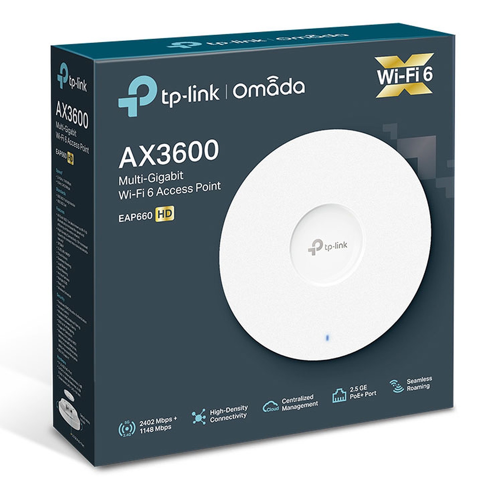 TP-LINK EAP660 HD / AX3600 - Point d'accès Wi-Fi
