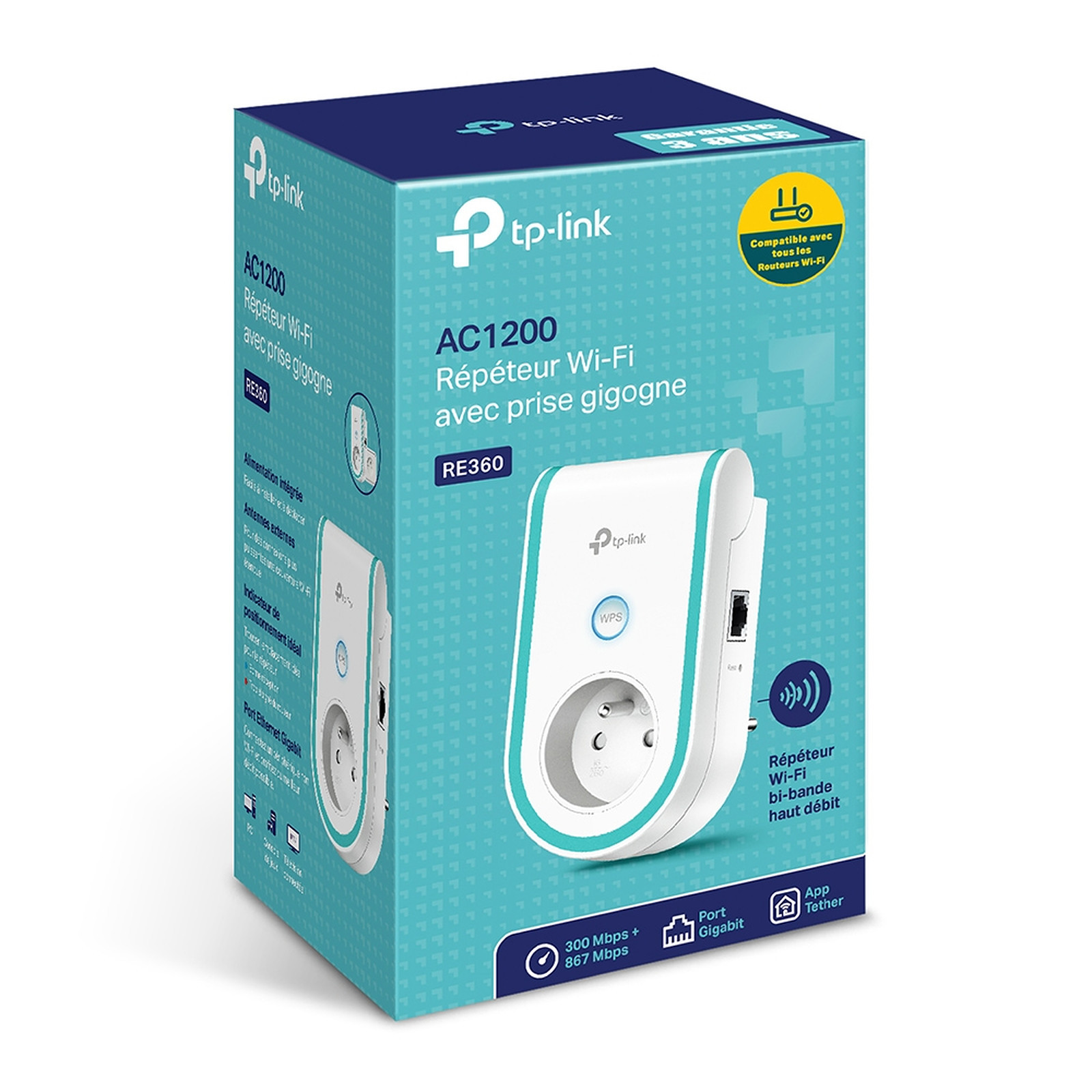 TP-LINK RE365 - Répéteur de signal WiFi