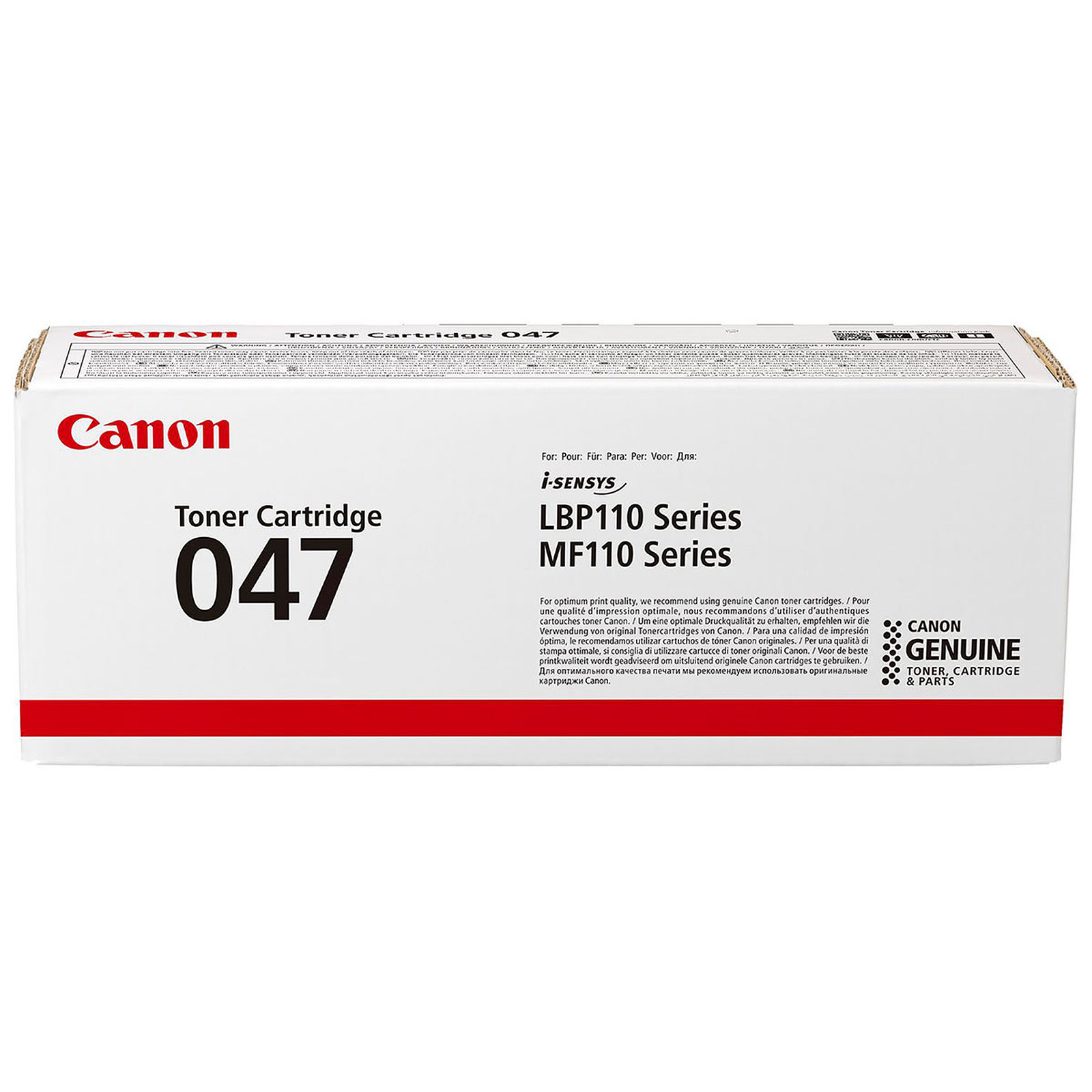 TONER CANON 047 NOIR ORIGINAL – Image 2