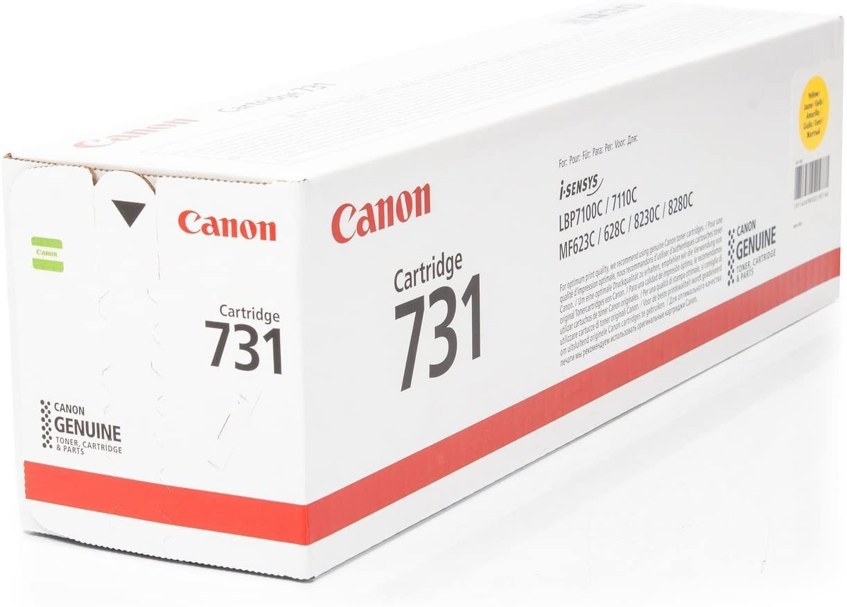 TONER CANON 731 JAUNE ORIGINAL – Image 2