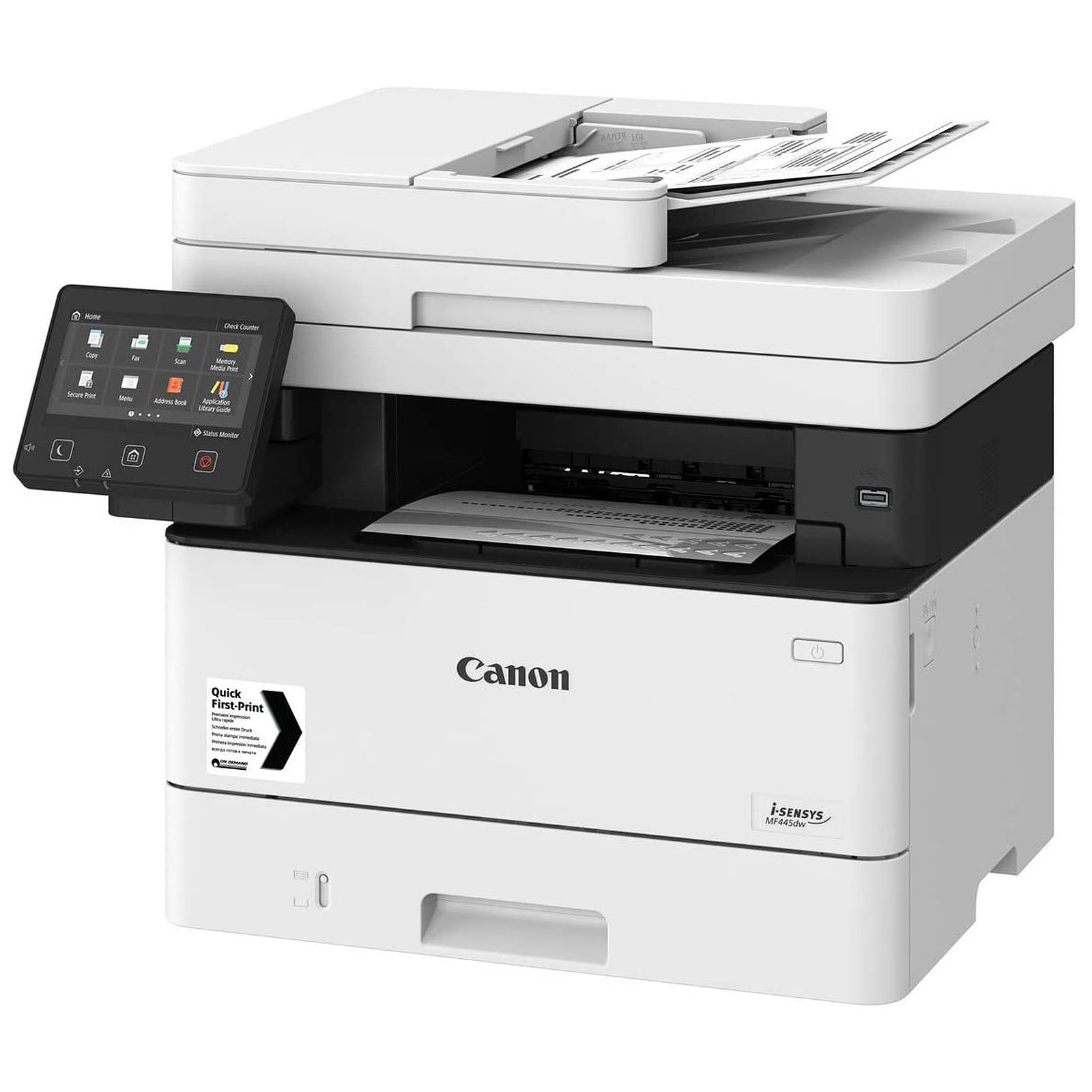 IMPRIMANTE MULTIFONCTION LASER MONOCHROME CANON i-SENSYS MF445dw – Image 2