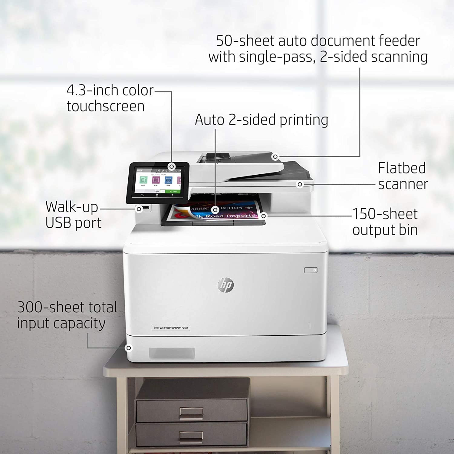 HP IMPRIMANTE Couleur LaserJet Pro MFP M479fdn – Image 2
