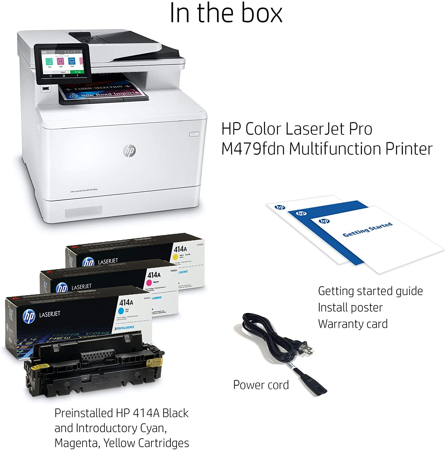 HP IMPRIMANTE Couleur LaserJet Pro MFP M479fdn – Image 3