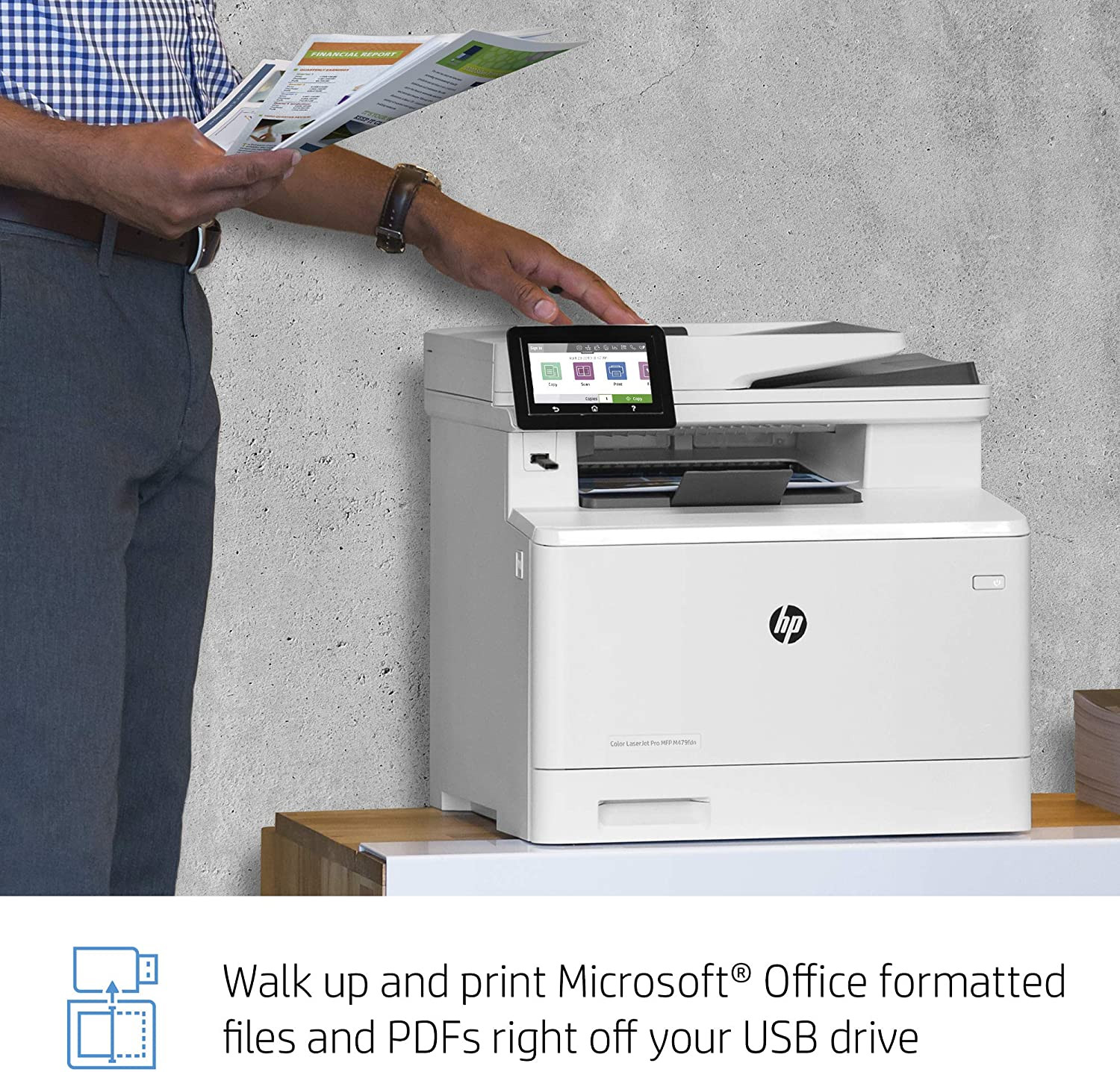 HP IMPRIMANTE Couleur LaserJet Pro MFP M479fdn – Image 9