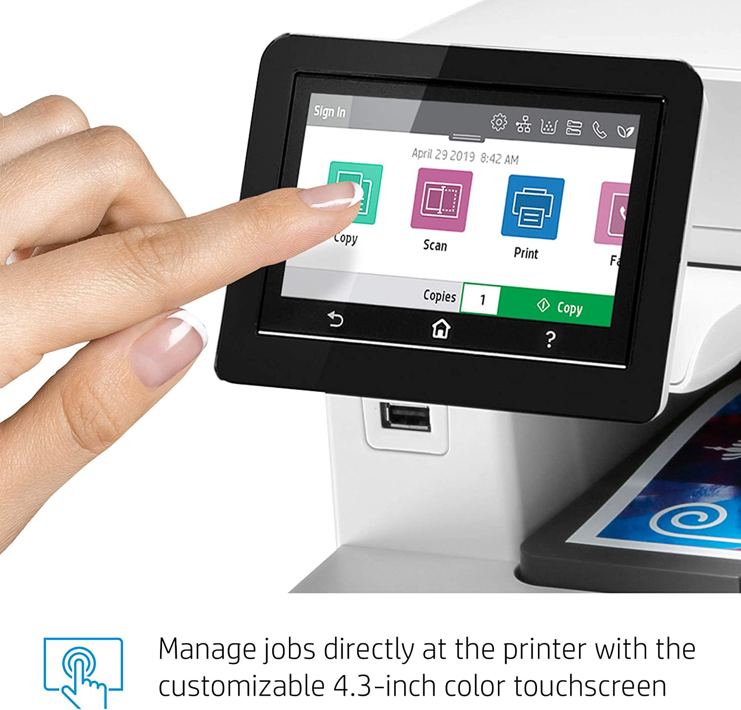 HP IMPRIMANTE Couleur LaserJet Pro MFP M479fdn – Image 11