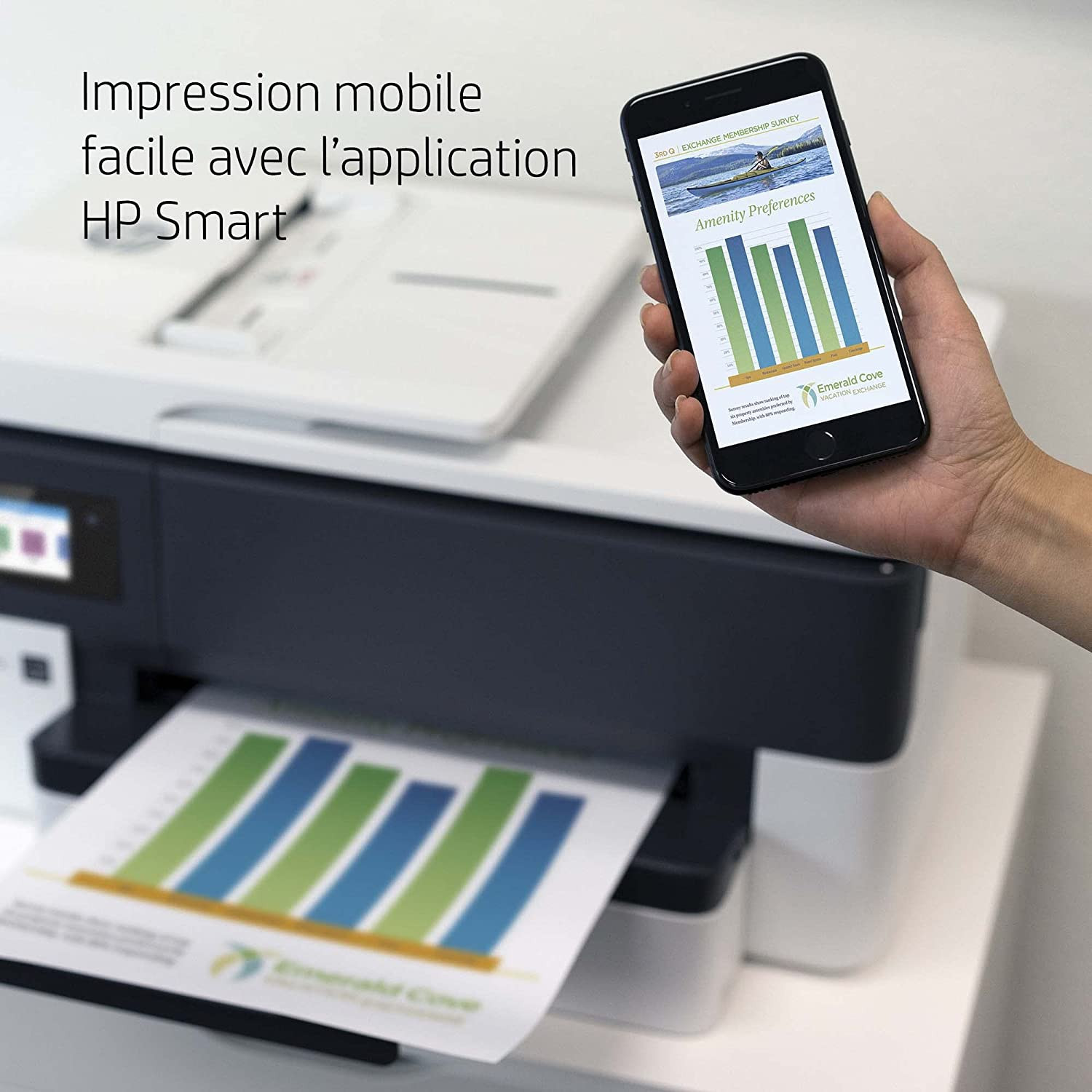 HP Officejet Pro 7720 Imprimante tout en un - Jet d'encre couleur – Image 3