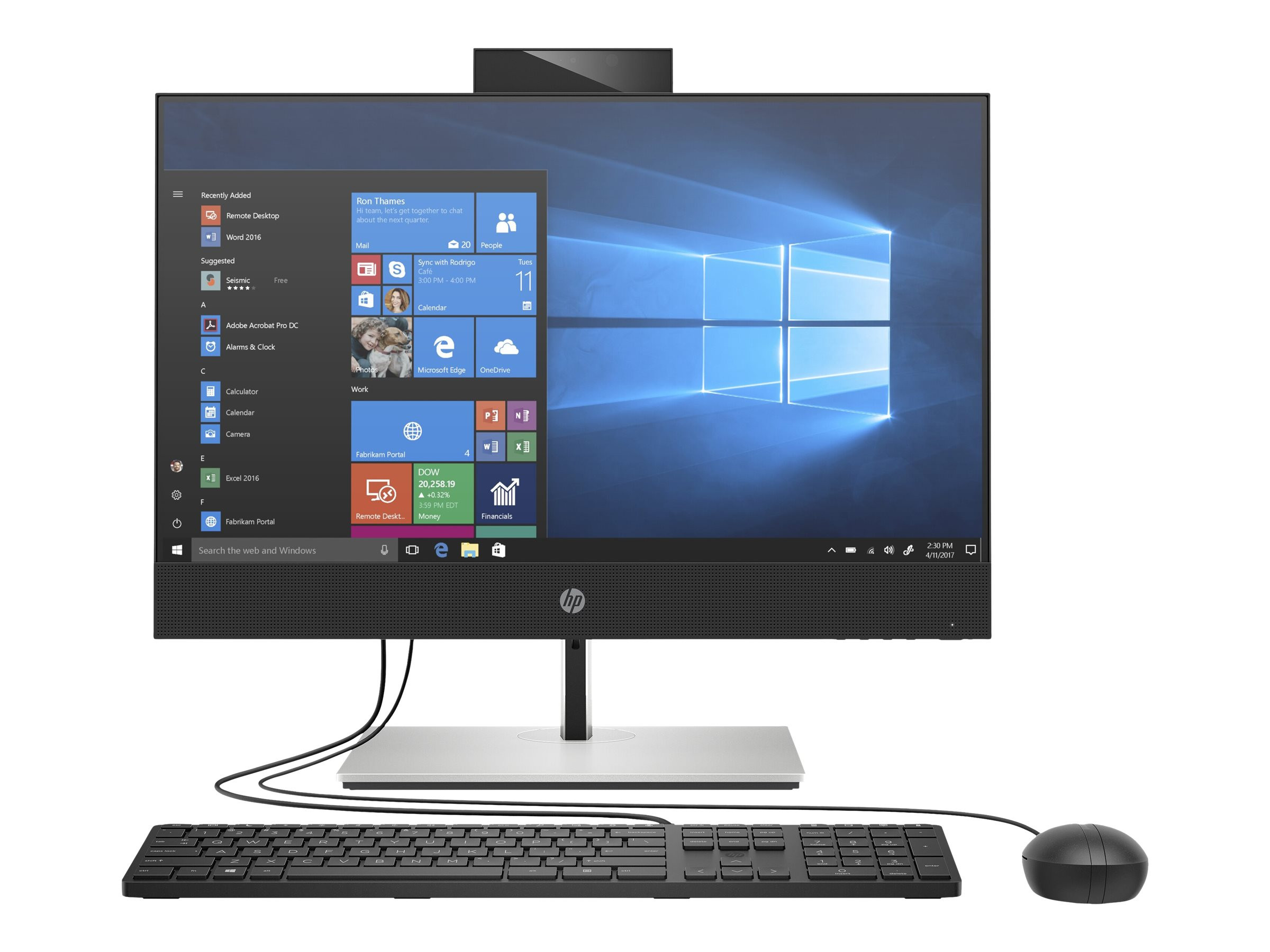 HP ALL IN ONE HP AIO PRO ONE 440 G6 INTEL CORE I5 8GB/512GB SSD 24" – Image 3