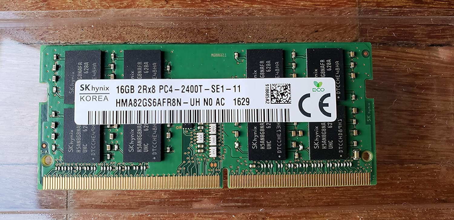 SK HYNIX DDR4 16GB 2Rx8 PC4-2400T-SE1-11 LAPTOP VRAGUE