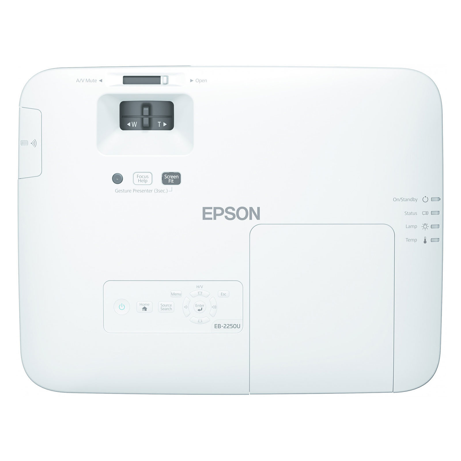 Epson EB-2250U Vidéoprojecteur 3LCD WUXGA 5000 Lumens HDMI Ethernet – Image 2