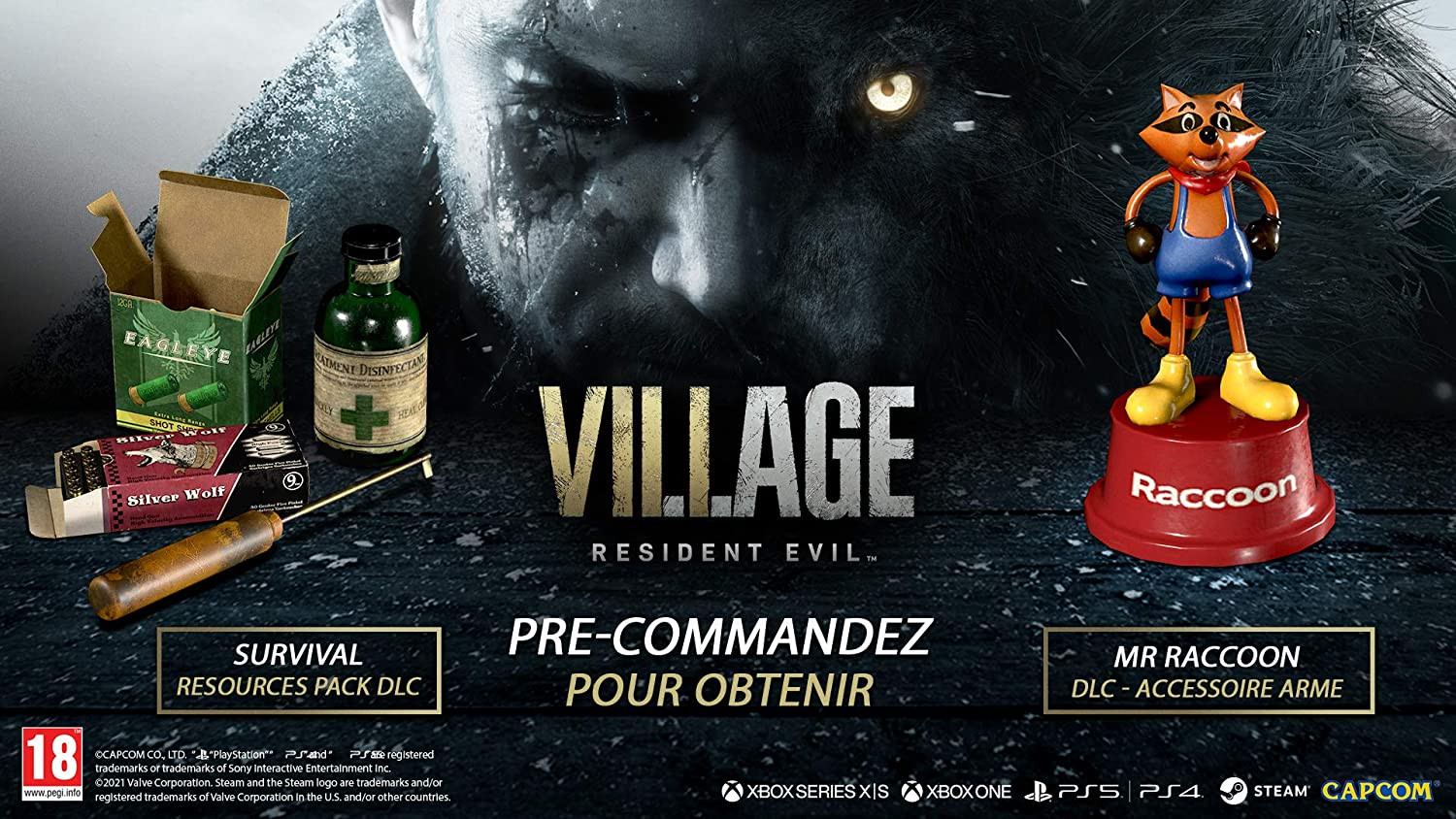 SONY RESIENT EVIL VILLAGE PS4 & PS5 CD DE JEUX 2022 – Image 2